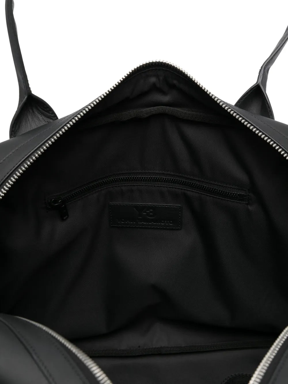 Y 3 Medium Debossed Logo Shoulder Bag