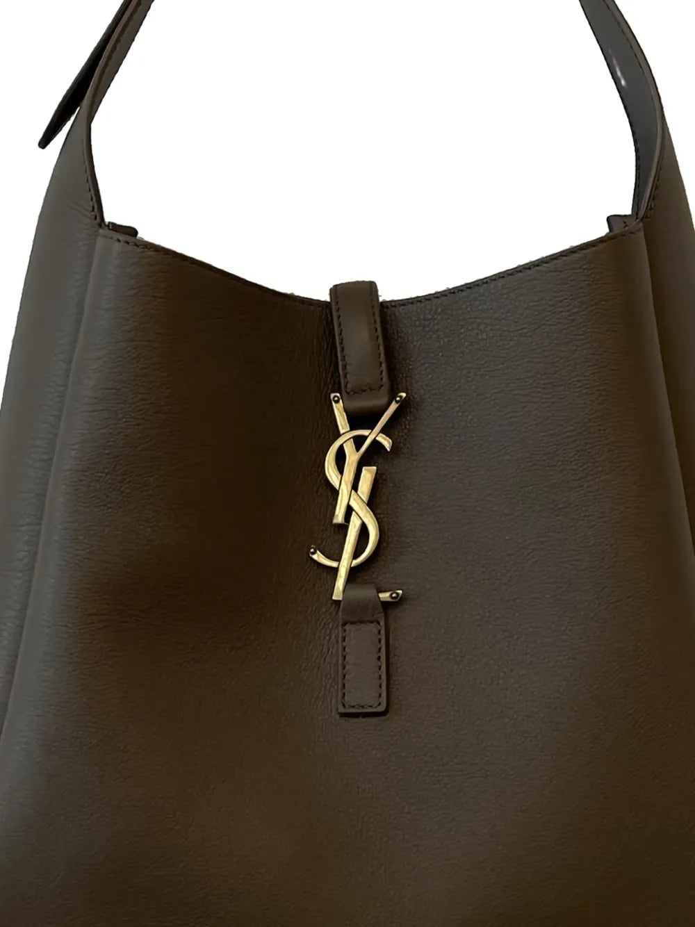 Saint Laurent Logo Plaque Shoulder Bag