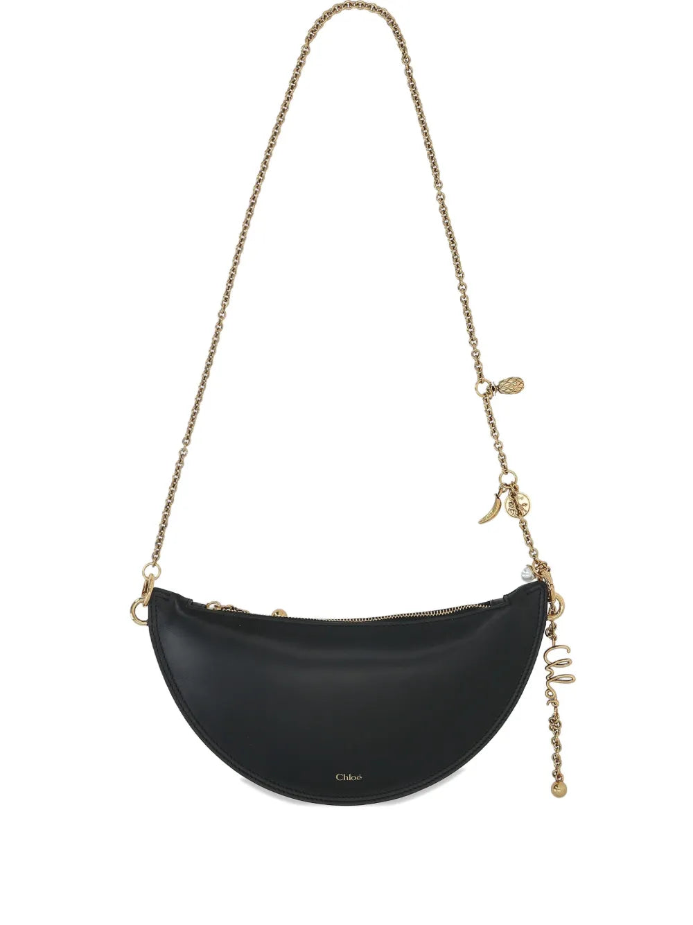 Chloe Crescent Shaped Chain Shoulder Bag