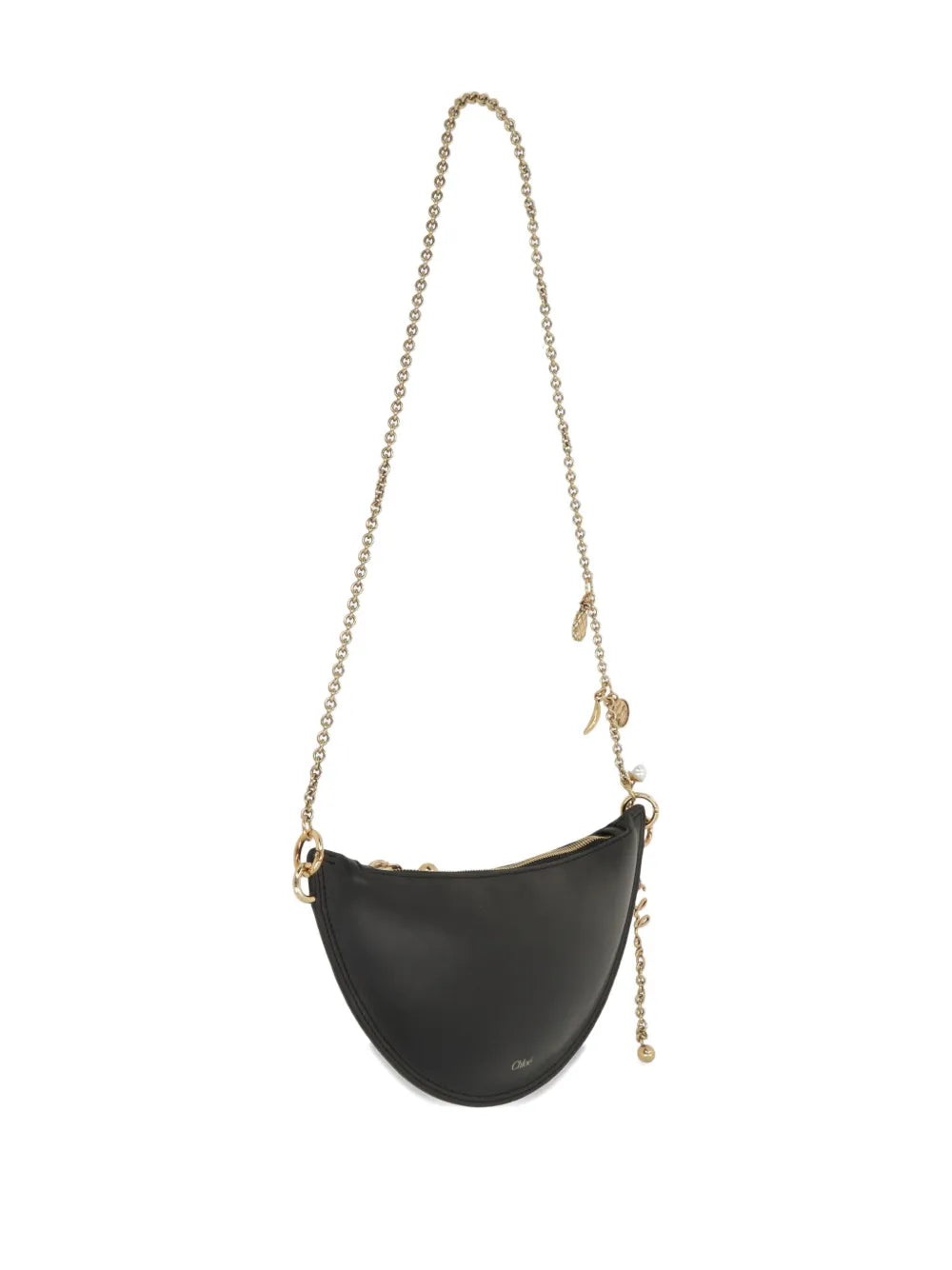 Chloe Crescent Shaped Chain Shoulder Bag