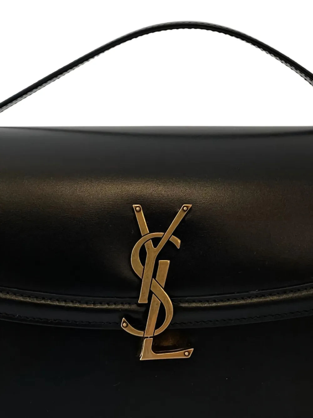 Saint Laurent Mini Logo Plaque Shoulder Bag