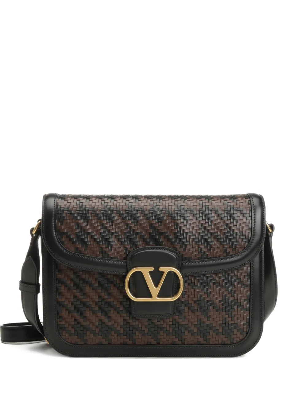 Valentino Garavani Small 9To5 Leather Shoulder Bag