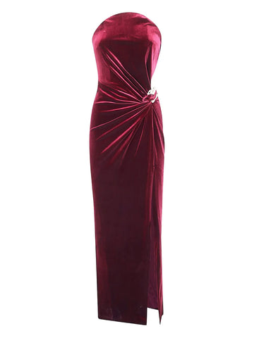 Self Portrait Bandeau Maxi Dress