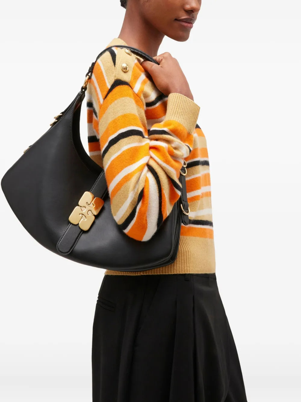 Ganni Crescent Shoulder Bag