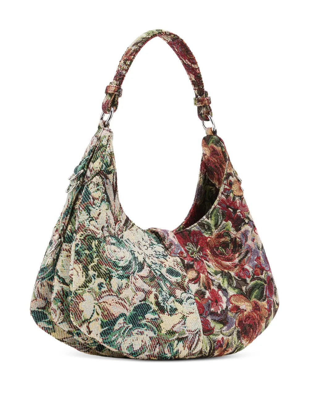 Ganni Small Kat Floral Tapestry Shoulder Bag