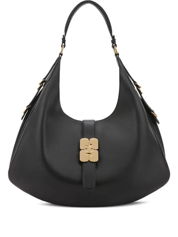 Ganni Detailed Hardware Shoulder Bag