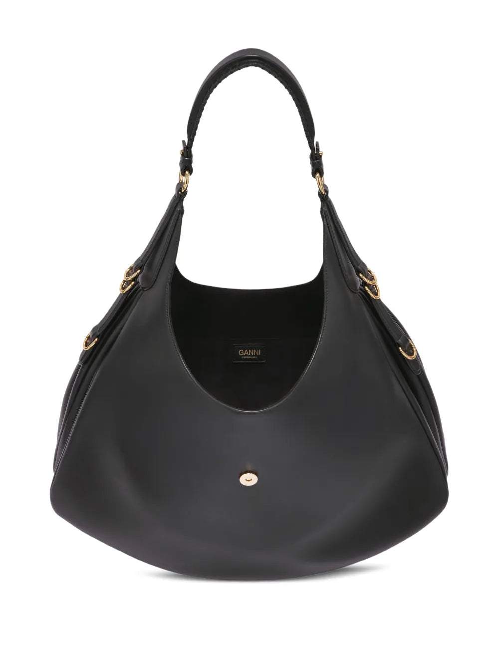 Ganni Detailed Hardware Shoulder Bag