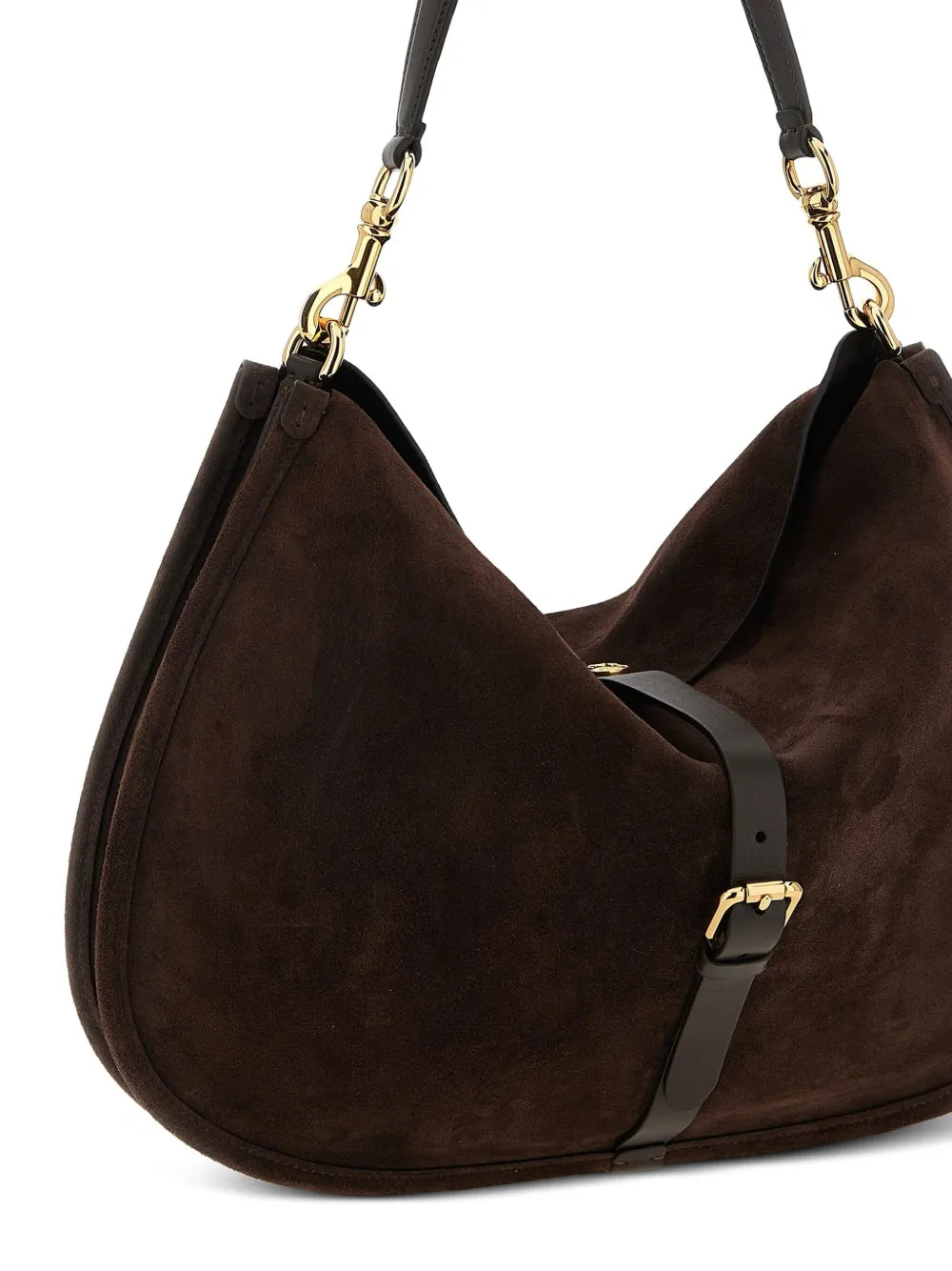 Etro Large Buckle Shoulder Bag