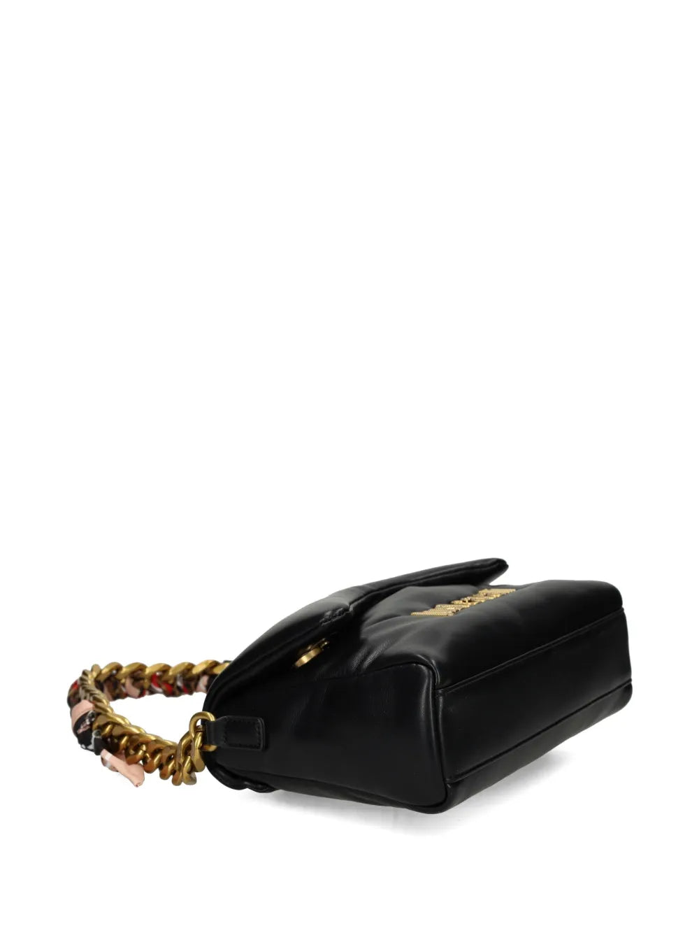 Just Cavalli Padded Chain Strap Shoulder Bag