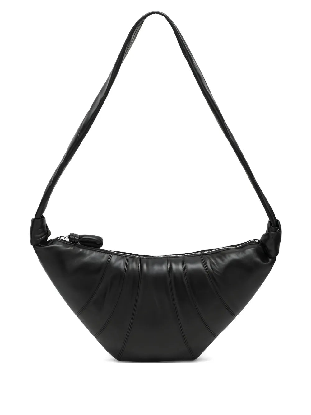 Lemaire Medium Croissant Leather Shoulder Bag