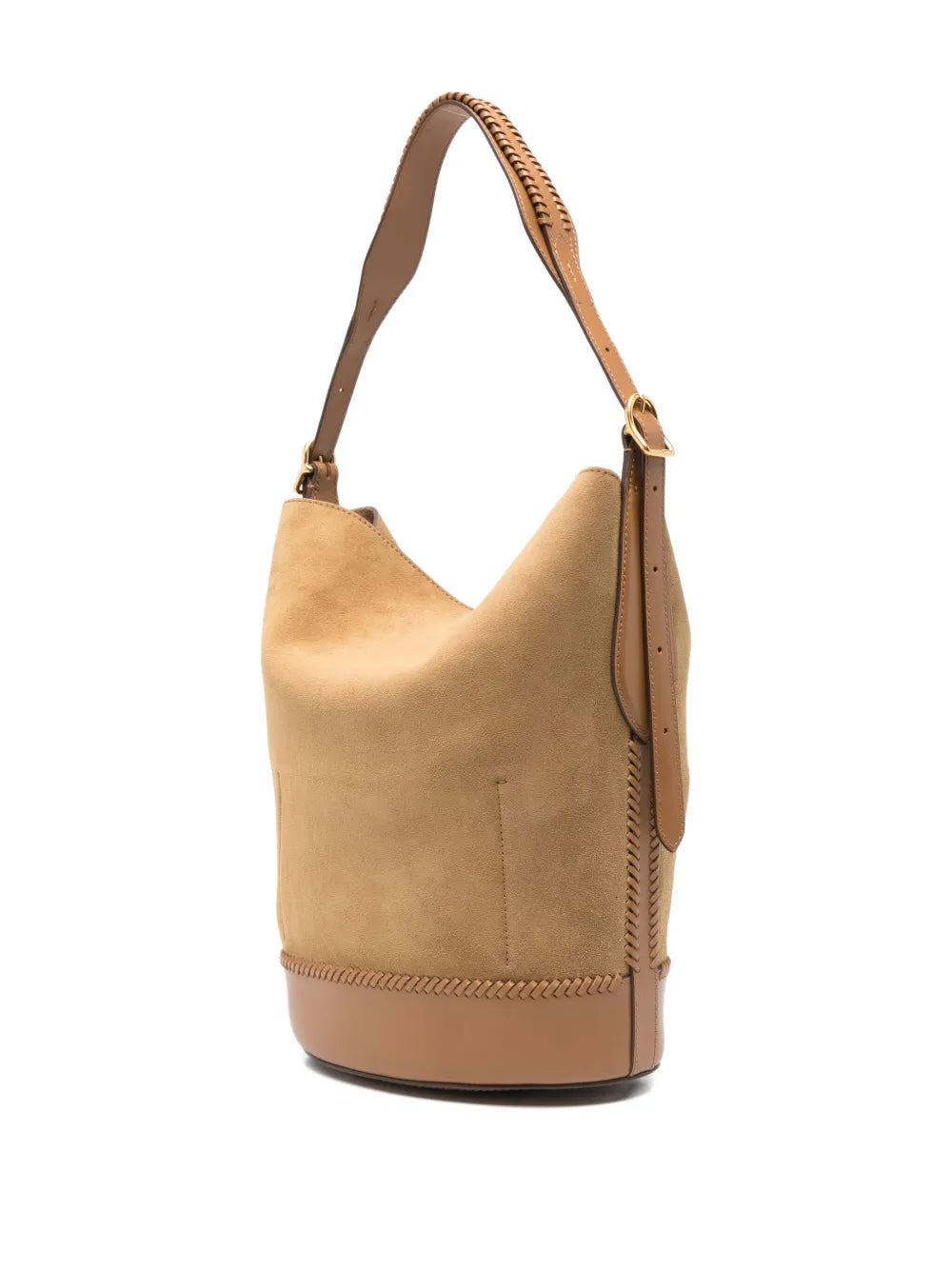 Polo Ralph Lauren Medium Secchiello Braided Handle Bucket Bag