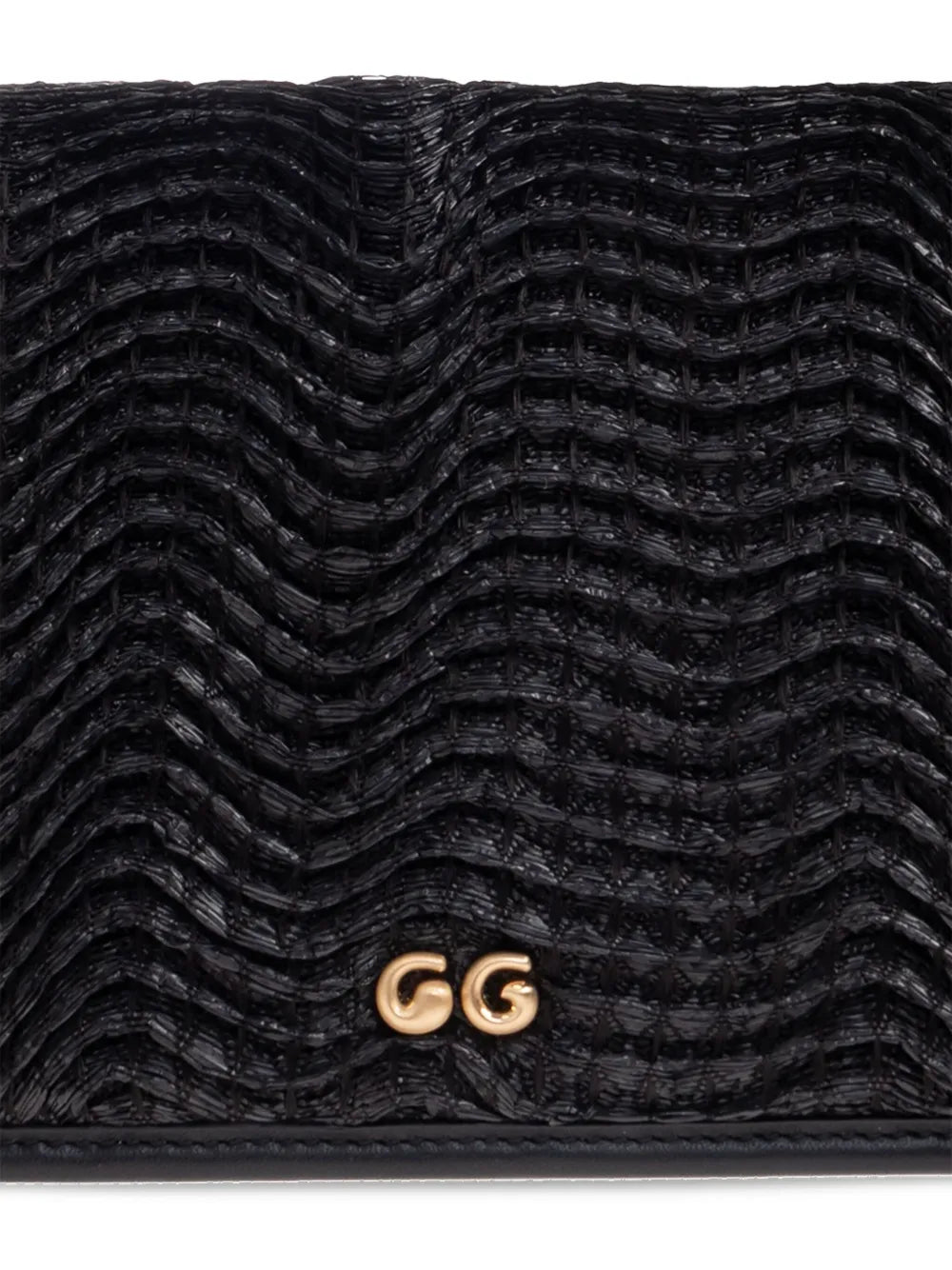 Cult Gaia Small Sunniva Raffia Shoulder Bag