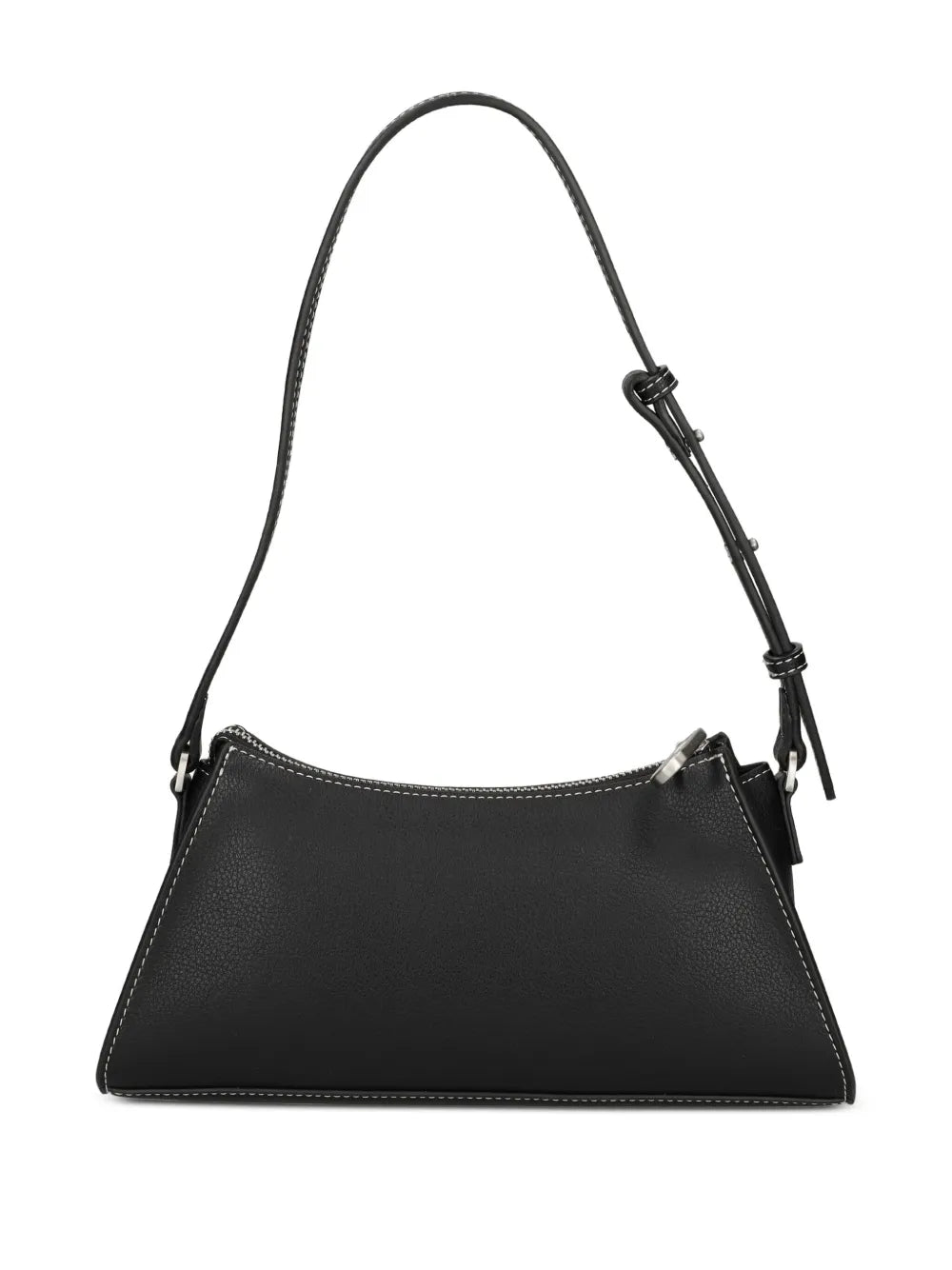 Karl Lagerfeld Jeans Zip Detail Curved Shoulder Bag