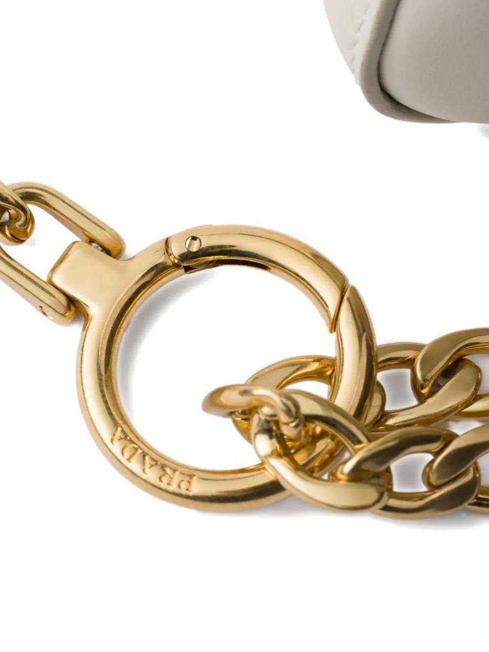 Prada Enchaine Chain Strap Leather Shoulder Bag