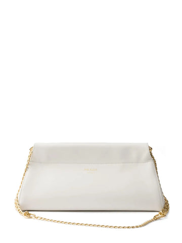 Prada Enchaine Chain Strap Leather Shoulder Bag