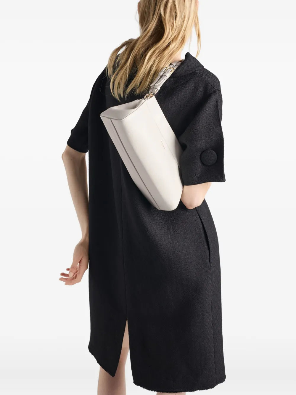 Prada Medium Echaine Leather Shoulder Bag
