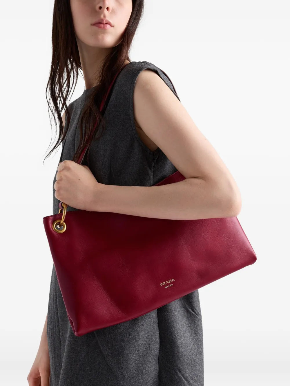 Prada Large Etude Shoulder Bag