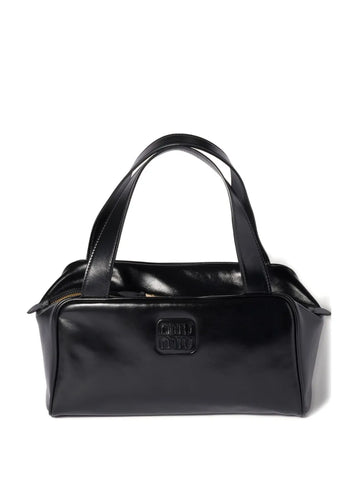 Miu Miu Leather Zipped Shoulder Bag