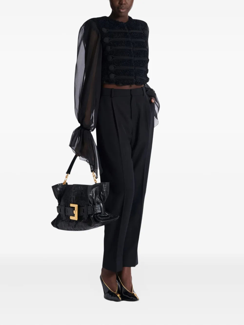 Balmain Medium Anthem Shoulder Bag