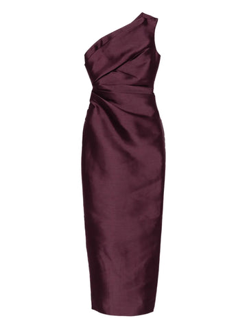 Solace London Kira One Shoulder Maxi Dress
