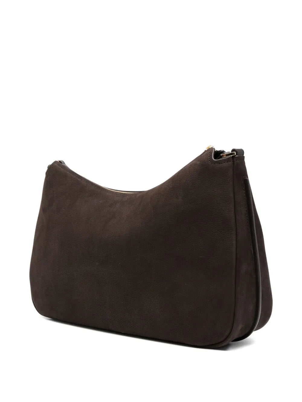 Michael Kors Curved Leather Shoulder Bag