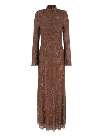 Self Portrait Rhinestone Embellished Gown