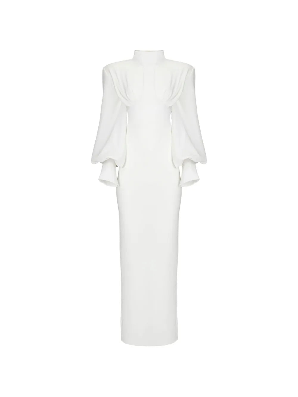 Vestiaire Dun Oiseau Libre Pearl High Neck Maxi Dress