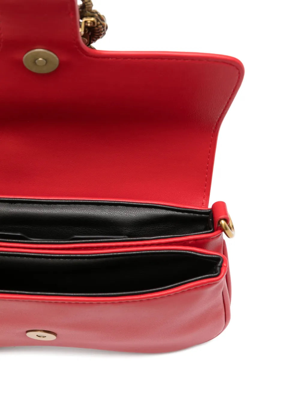 Just Cavalli Snake Buckle Shoulder Bag
