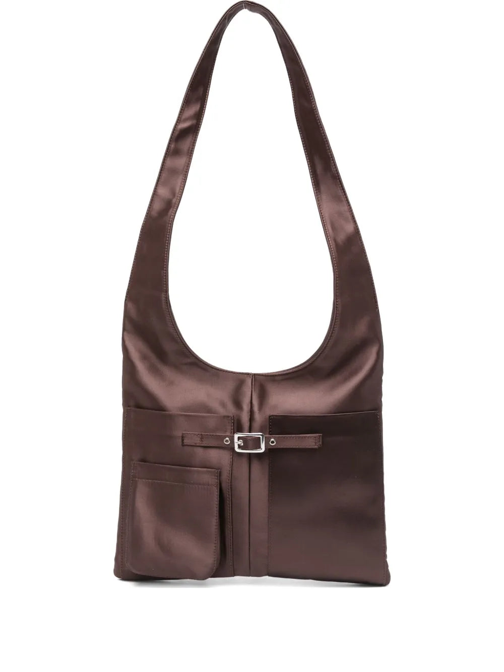 Gimaguas Blanca Satin Shoulder Bag