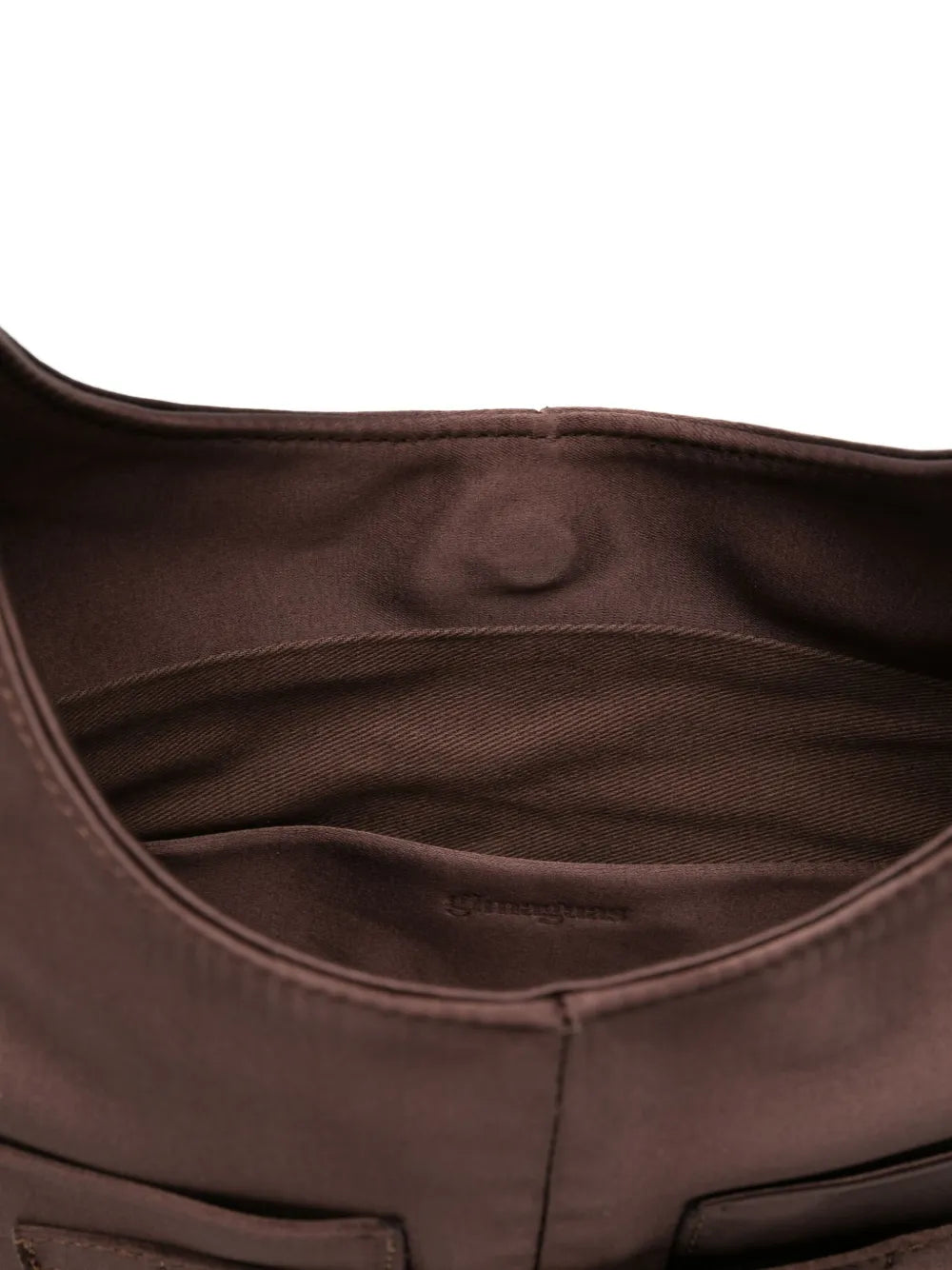 Gimaguas Blanca Satin Shoulder Bag