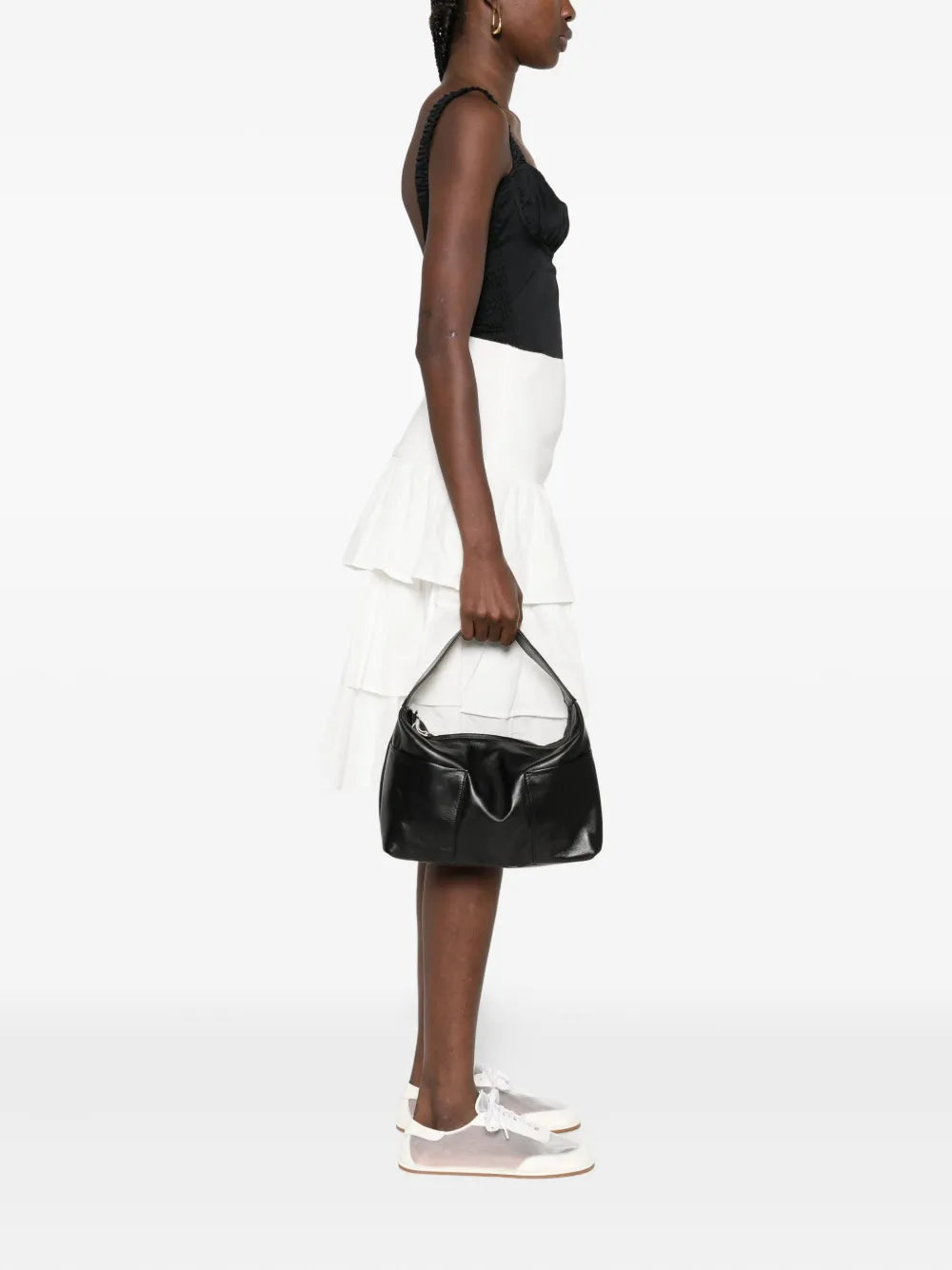 Gimaguas Leather Top Handle Shoulder Bag