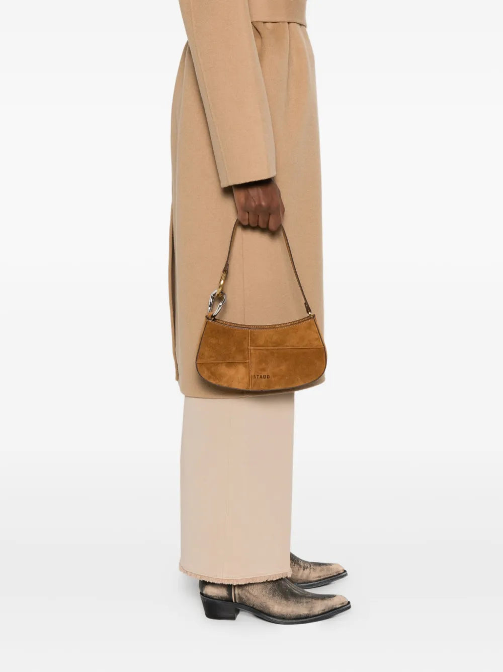Staud Ollie Panelled Shoulder Bag