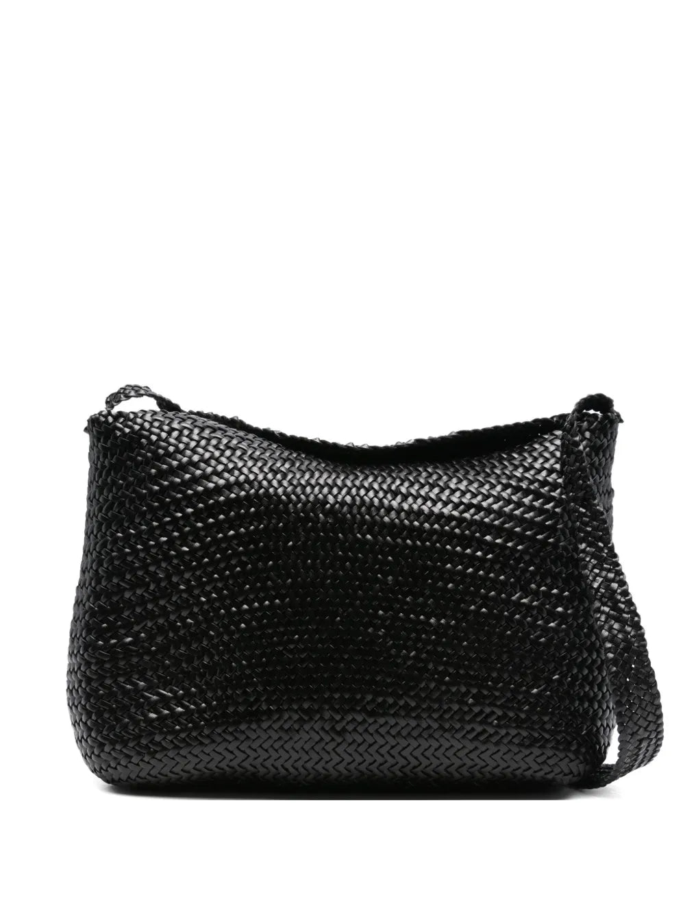 Dragon Diffusion Santa Marta Woven Leather Shoulder Bag