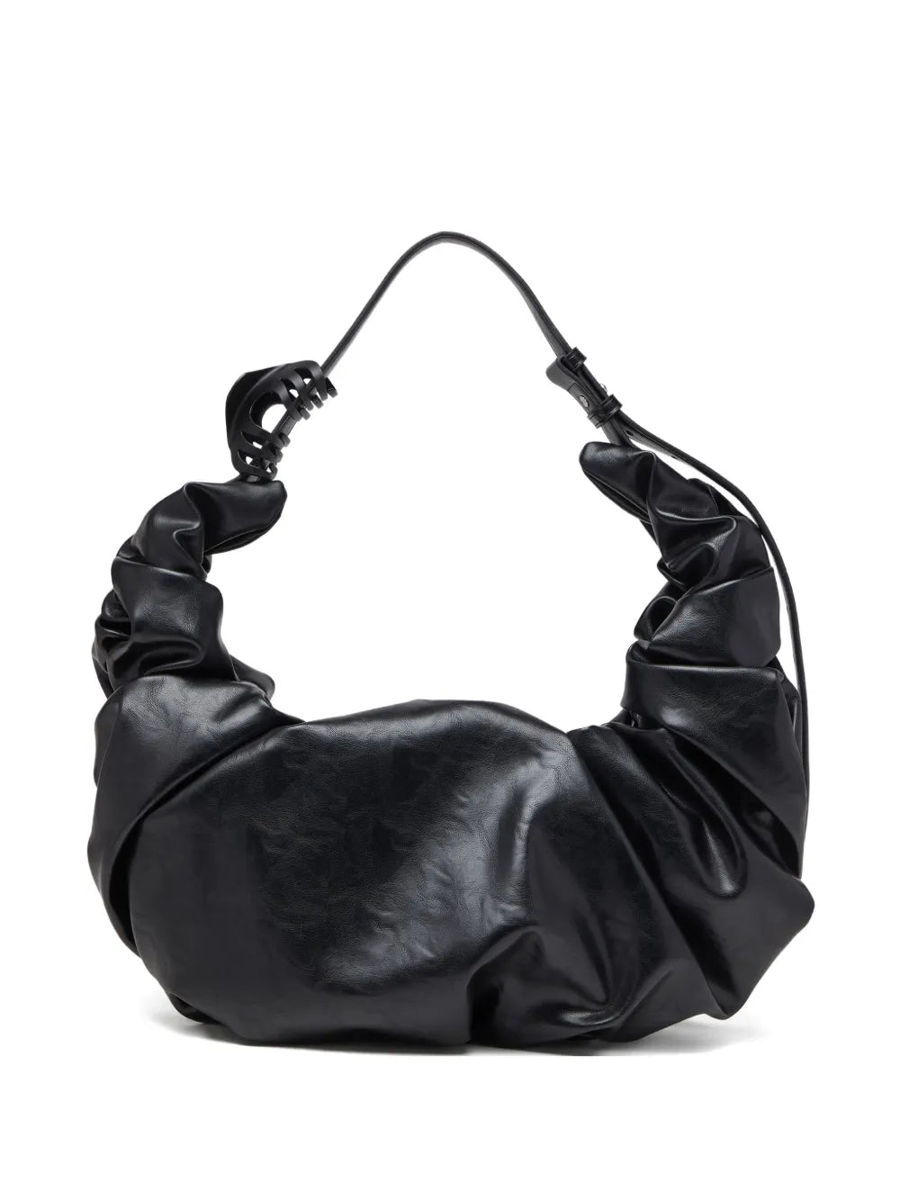 Diesel Large Grab D Scrunched Shoulder Bag