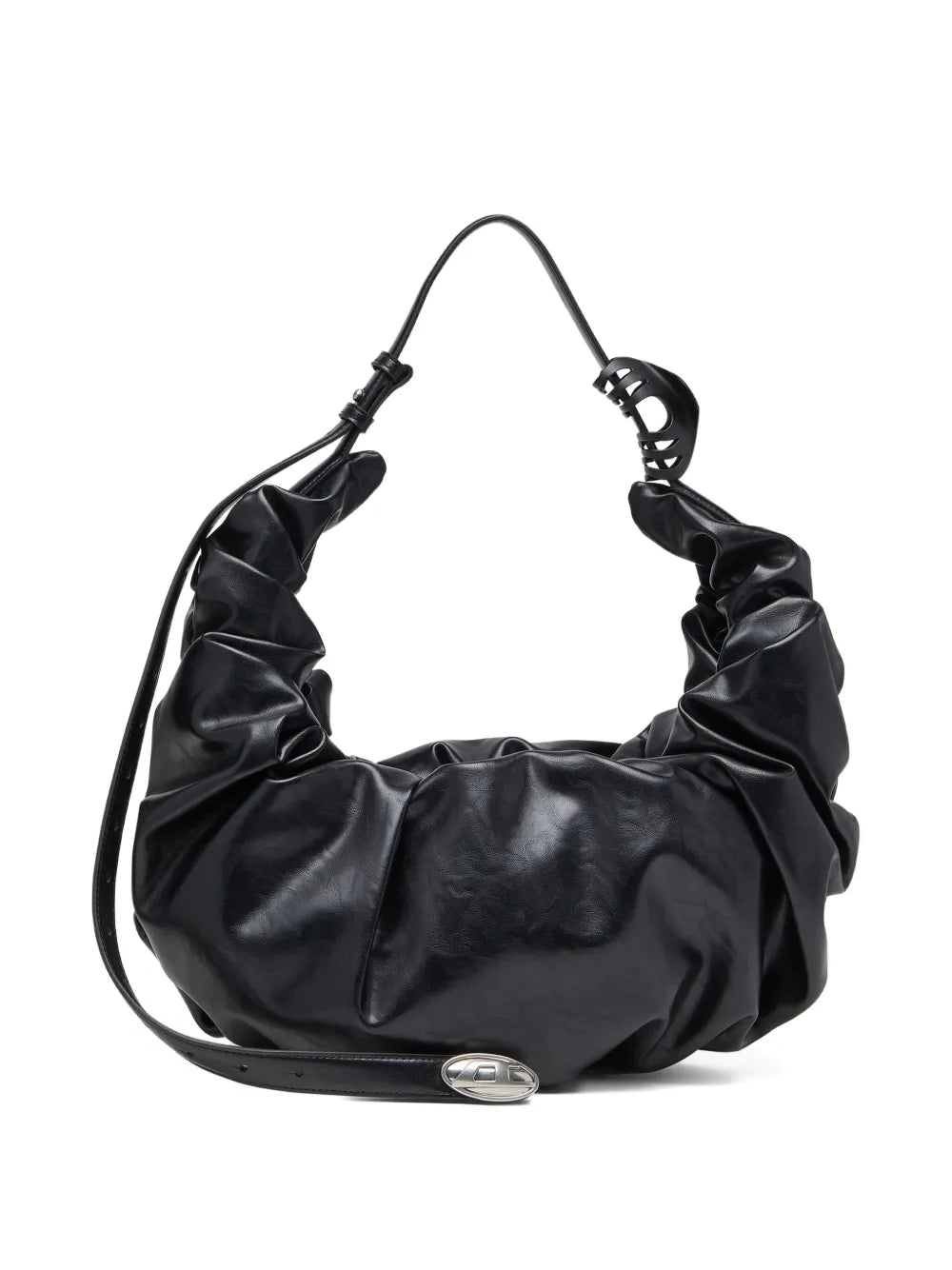 Diesel Large Grab D Scrunched Shoulder Bag