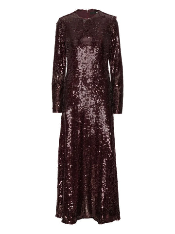 Rotate Birger Christensen Sequin Maxi Dress