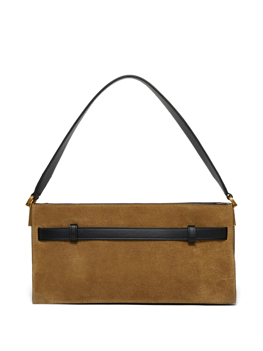 Nanushka Mini Harmonica Buckle Detail Leather Shoulder