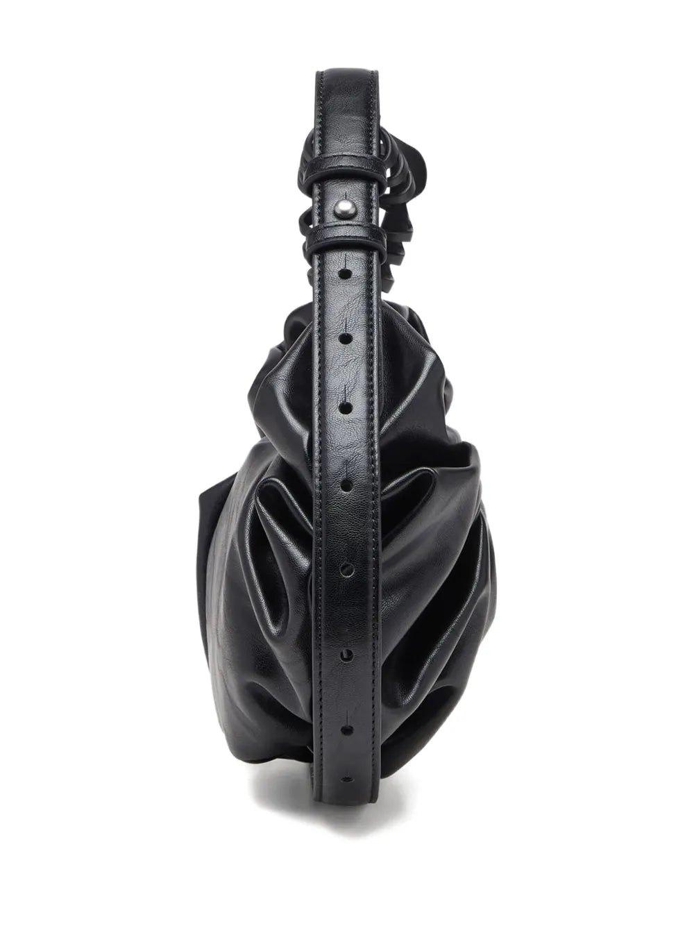 Diesel Small Grab D Scrunched Shoulder Bag