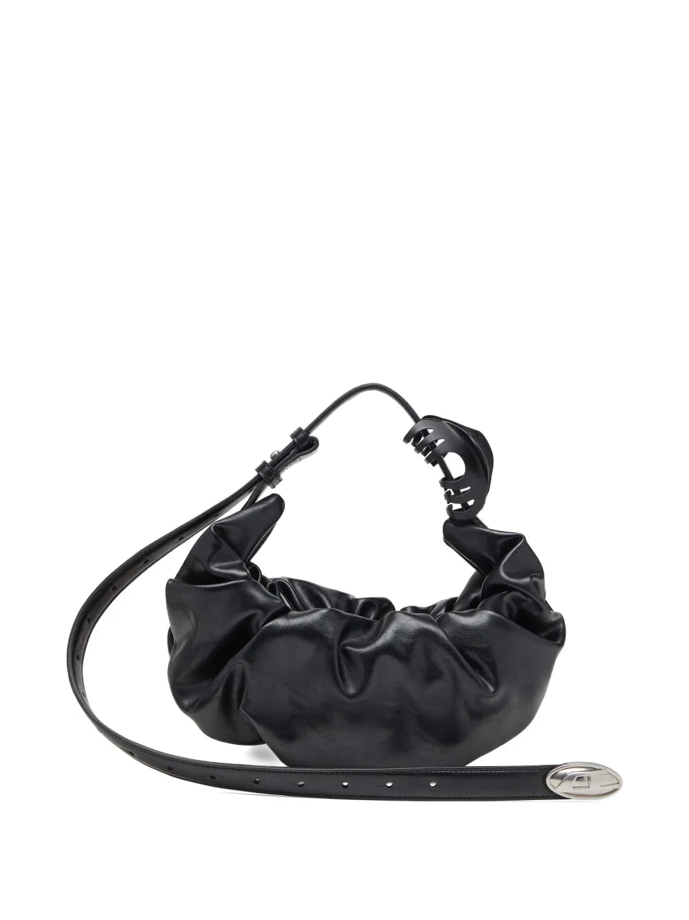 Diesel Small Grab D Scrunched Shoulder Bag