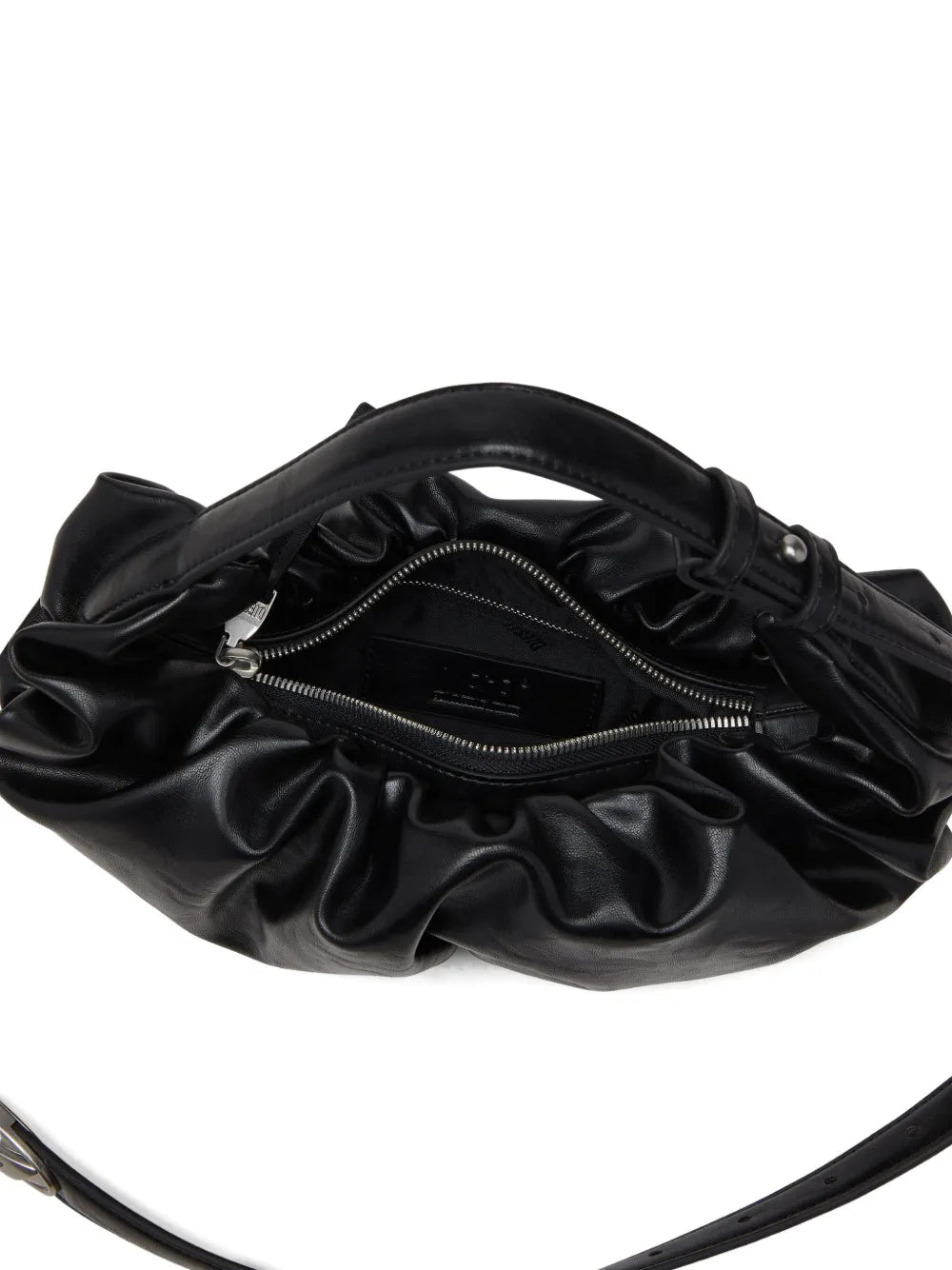 Diesel Small Grab D Scrunched Shoulder Bag