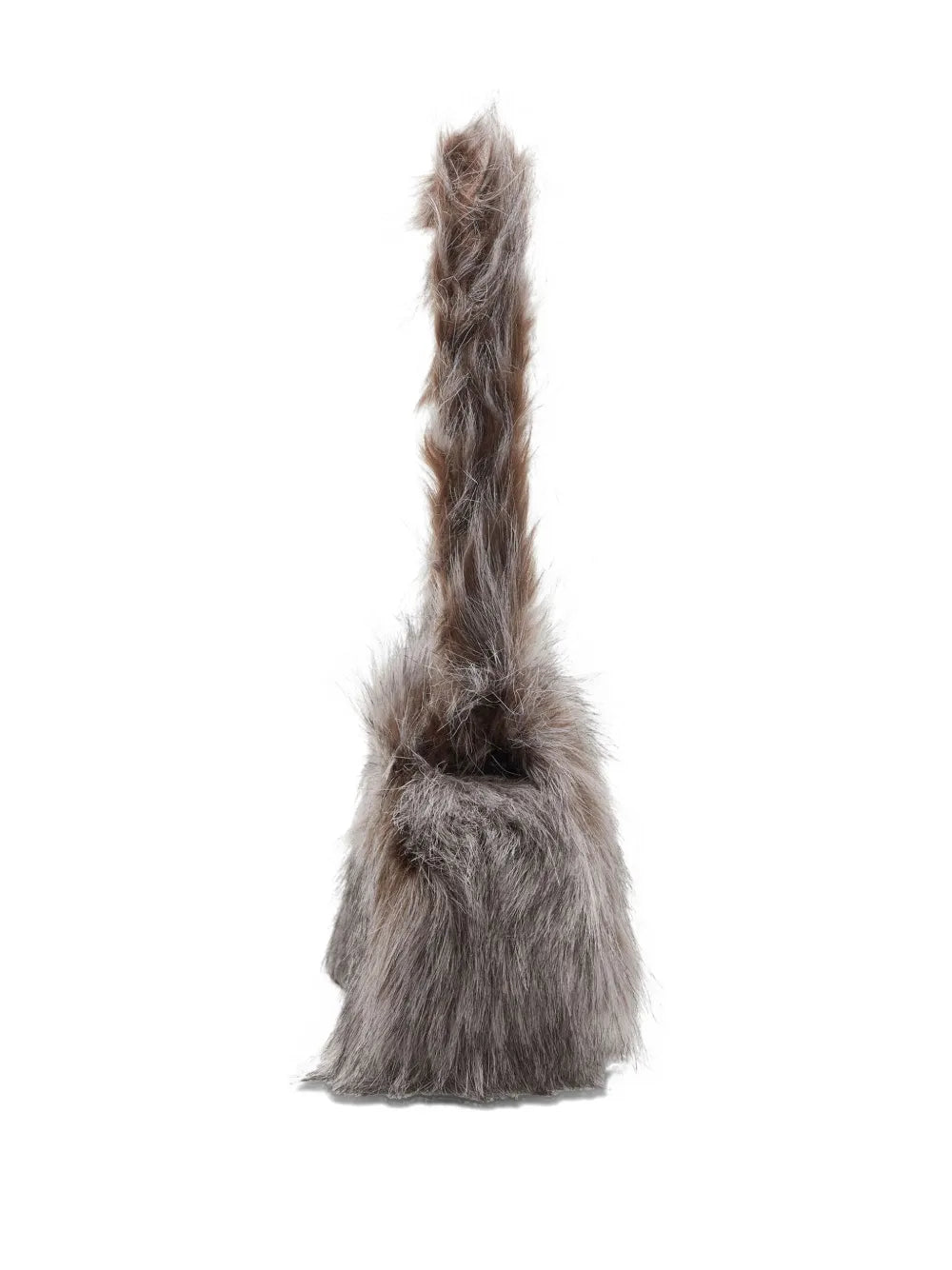 Diesel Faux Fur Top Handle Shoulder Bag