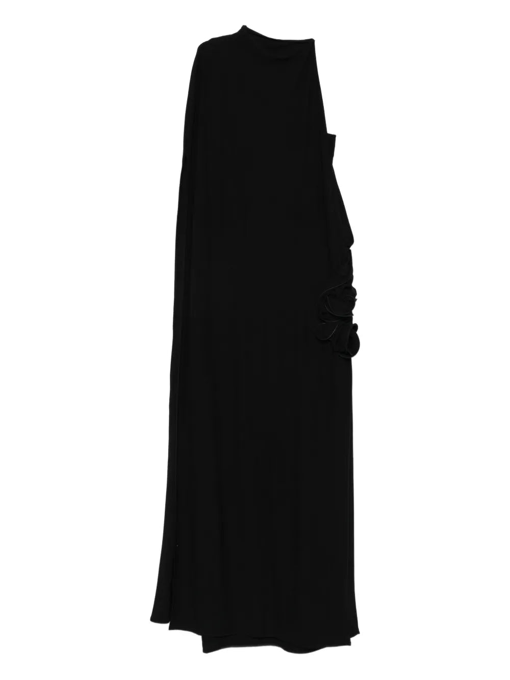 Magda Butrym One Shoulder Ruffle Detail Dress