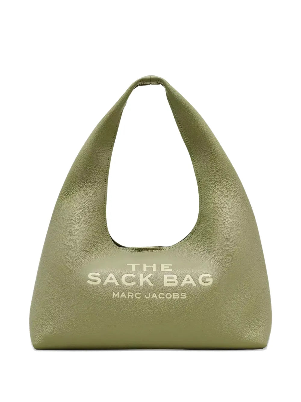 Marc Jacobs The Sack Logo Plaque Leather Shoulder Bag