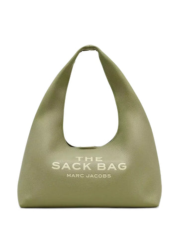 Marc Jacobs The Sack Logo Plaque Leather Shoulder Bag