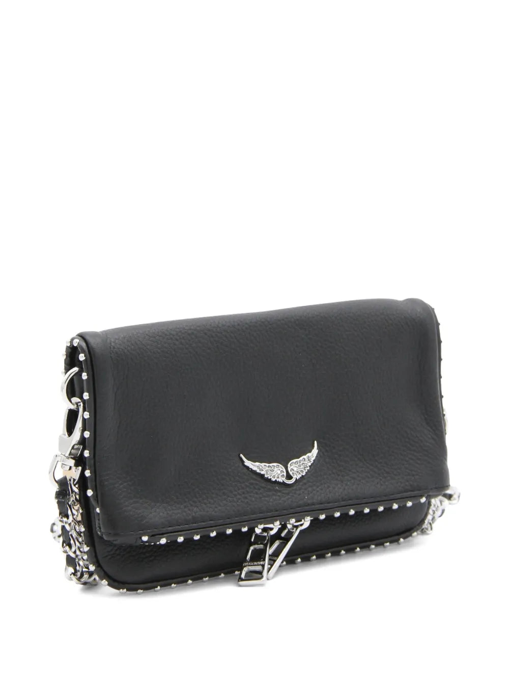 Zadigvoltaire Rock Leather Shoulder Bag