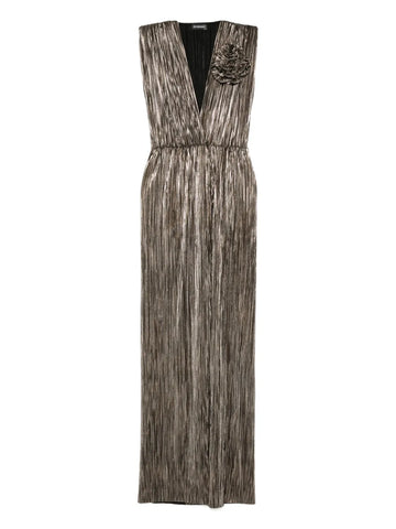 Roserry Sleeveless V Neck Midi Dress