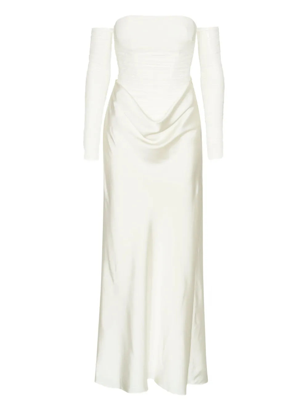 Rotate Birger Christensen Ruched Details Maxi Dress