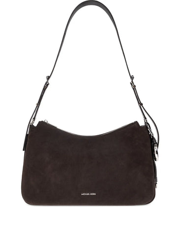 Michael Michael Kors Suede Leather Shoulder Bag