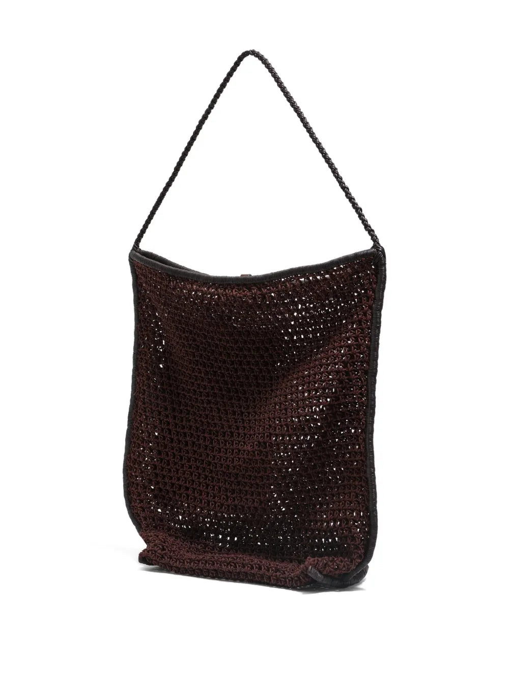 Bimba Y Lola Open Work Crochet Shoulder Bag