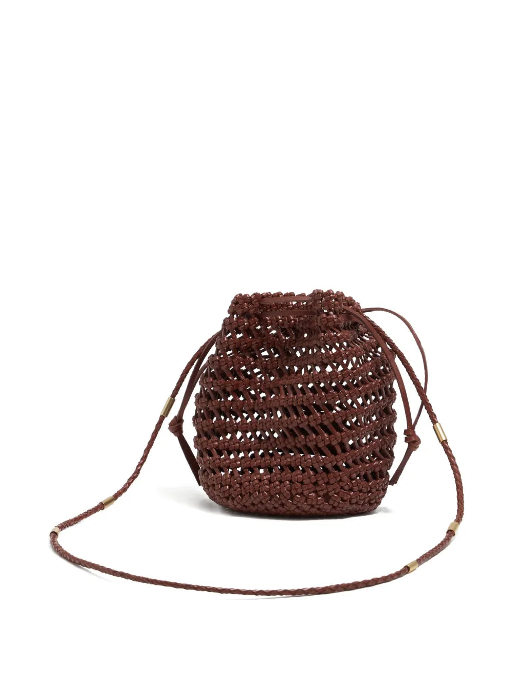 Bimba Y Lola Plaited Leather Bucket Bag